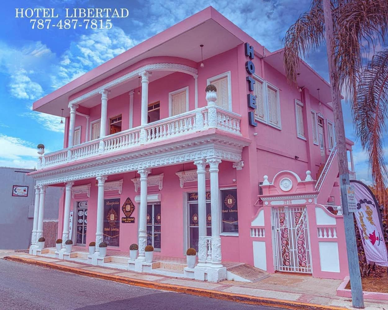 Hotel Libertad Lares Bagian luar foto